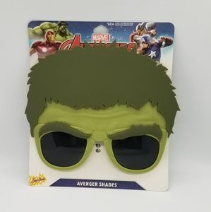 Hulk Sunglasses Mask: Marvel Comics Avengers